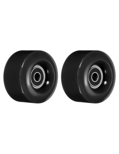 Ruedas de Patín PATIKIL PU 32x58mm Negras con Rodamientos