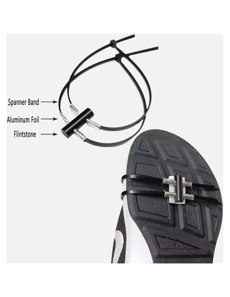 Pad de Chispas de Fricción Q.CUTIANS para Patineta - 4 Unidades