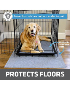Alfombra para jaula de perro Drymate 73x121 cm impermeable 2