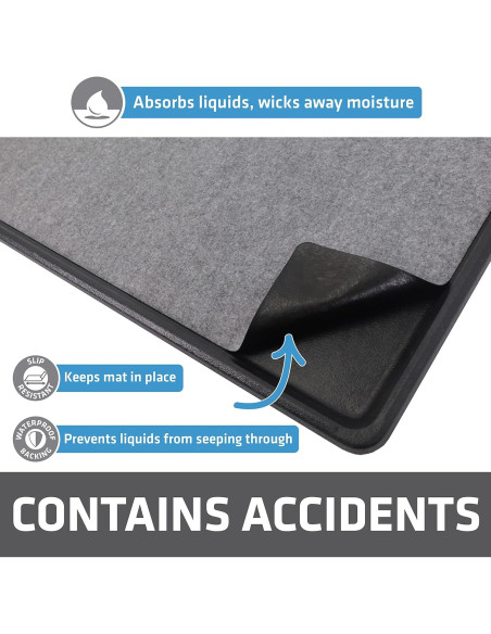 Alfombra para jaula de perro Drymate 73x121 cm impermeable