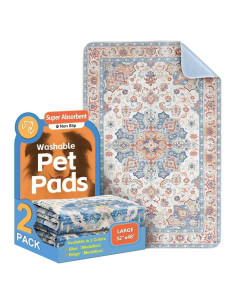 Alfombrillas Lavables ULIGOTA Pack de 2 121.9x81.3cm Antideslizantes