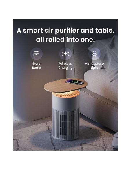 Purificador de Aire SwitchBot Mesa y Cortinas Automáticas