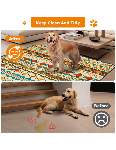 Almohadillas Reutilizables para Perros LOOBANI 61x91cm Amarillo Almohadillas Reutilizables para Perros LOOBANI 61x91cm Amarillo