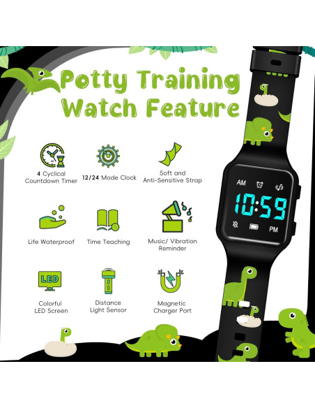 Reloj Digital de Entrenamiento para el Baño NN BEN NEVIS