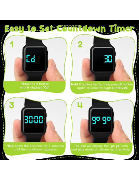 Reloj Digital de Entrenamiento para el Baño NN BEN NEVIS