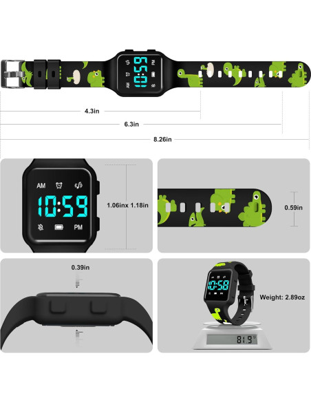 Reloj Digital de Entrenamiento para el Baño NN BEN NEVIS