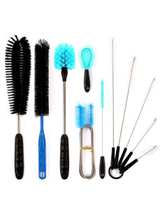 Kit de Cepillos de Limpieza para Acuarios Suseg 11 en 1