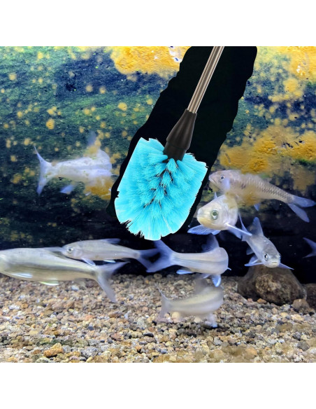 Kit de Cepillos de Limpieza para Acuarios Suseg 11 en 1