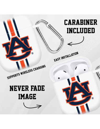 Funda Affinity Auburn Tigers para AirPods Gen 1 y 2 - Rayas