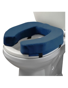 Elevador de Asiento de Inodoro Lunderg 3" (7.62 cm) Azul
