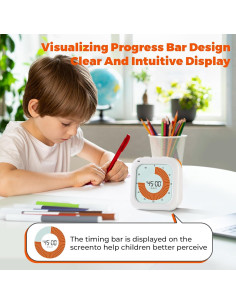 Temporizador Visual Digital EooCoo 60 Minutos para Aula y Cocina 2