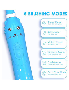 Cepillo de Dientes Eléctrico Sonic CHAIN PEAK 8650 para Niños 2