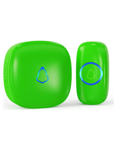 Timbre Inalámbrico SECRUI M520+F55 Verde 58 Melodías