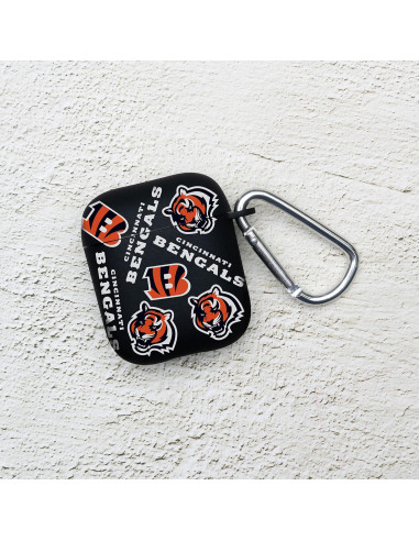 Funda HD Game Time Cincinnati Bengals para AirPods Gen 1 y 2