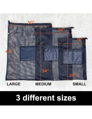 Bolsa de Malla Fitdom Extra Grande 101.6x76.2 cm Resistente