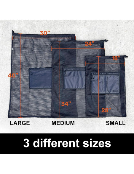 Bolsa de Malla Fitdom Extra Grande 101.6x76.2 cm Resistente