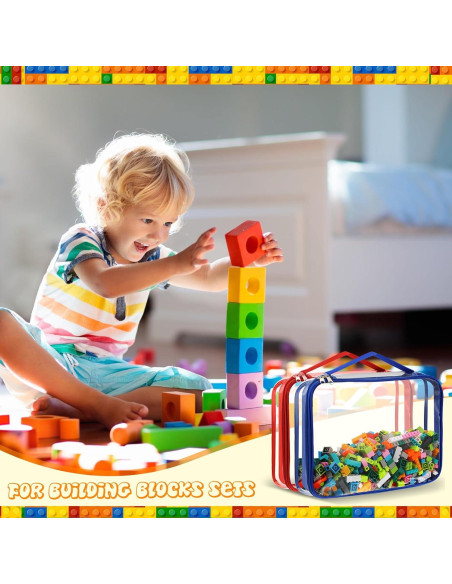 Sanwuta 6 Bolsas de Almacenamiento de Juguetes PVC Impermeables