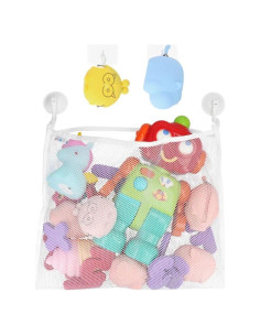 Organizador de Juguetes de Baño My Organized Abode Blanco 34x44cm