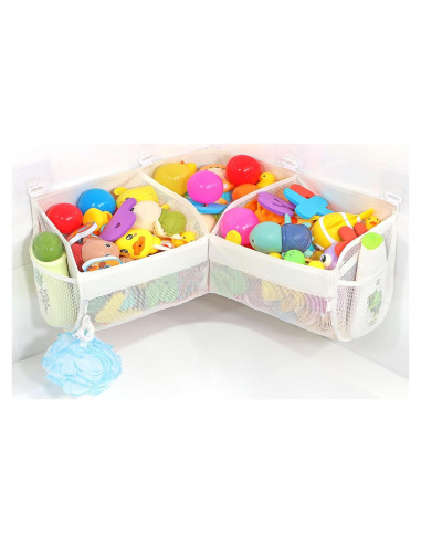 Organizador de Juguetes de Baño KPH - 3 Compartimentos 54.9x17x17.8cm