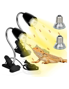 Paquete de 2 Lámparas de Calor BOEESAPT con Temporizador y Clips