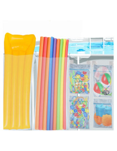 Set de 6 Bolsas de Almacenamiento de Malla para Piscina - Genérico