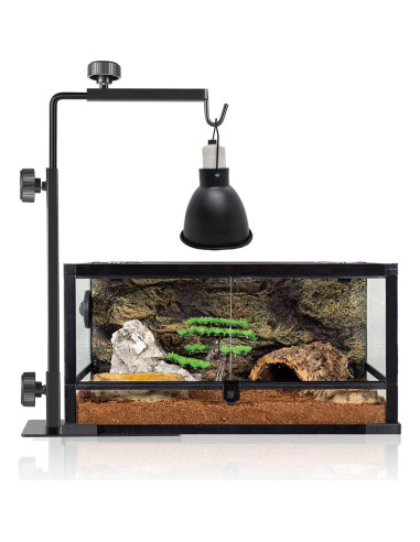 Soporte para lámpara de reptiles BOURDSERK ajustable 40-79 cm