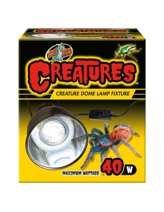 Lámpara Dome Creatures Zoo Med 40W para Terrarios Nano