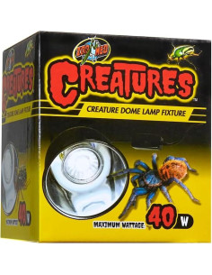 Lámpara Dome Creatures Zoo Med 40W para Terrarios Nano 2