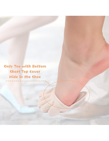 Calcetines Separadores Antideslizantes SATINIOR 6 Pares Mujeres