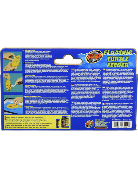 Alimentador Flotante para Tortugas Zoo Med TA-41, Naranja
