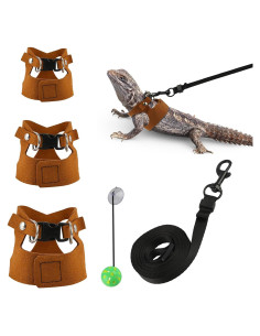 Juego de Arnés y Correa para Dragón Barbudo Muomdid 4 Piezas