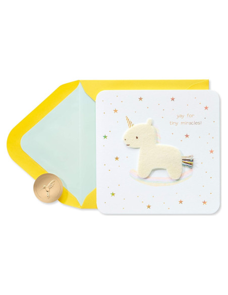 Tarjeta de Bebé Papyrus Momento Mágico 14.61x14.61cm