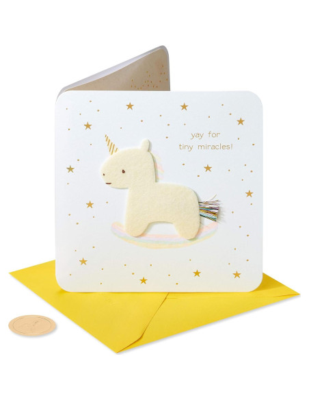 Tarjeta de Bebé Papyrus Momento Mágico 14.61x14.61cm