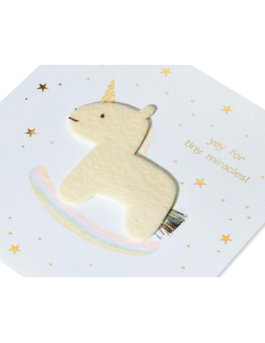 Tarjeta de Bebé Papyrus Momento Mágico 14.61x14.61cm