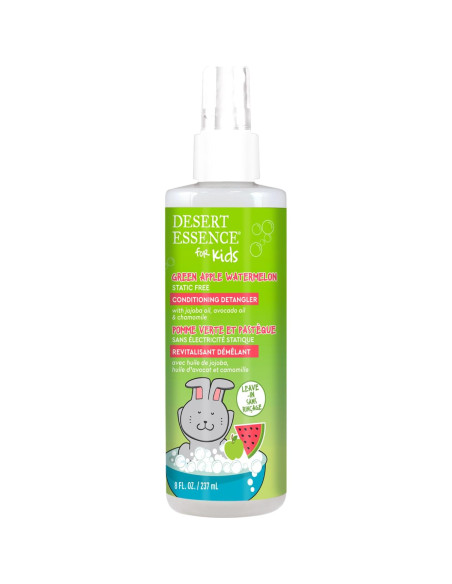 Acondicionador Desenredante Vegano Desert Essence Kids 236 ml - Sin Gluten, Suave