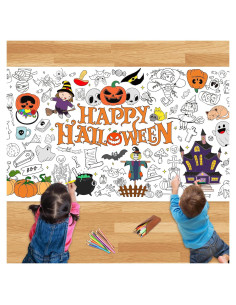 Póster de Colorear Gigante Halloween ShyLizard 182.88x80.01cm