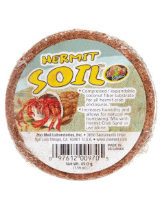 Sustrato para Cangrejos Ermitaños Zoo Med - Paquete de 4