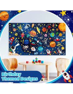 Póster de Colorear Espacial Layhit 210.8 x 119.8 cm 2