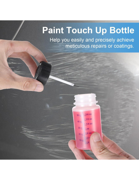 60 Botellas de Pintura de Retocado AOZUO 60ml con Pincel