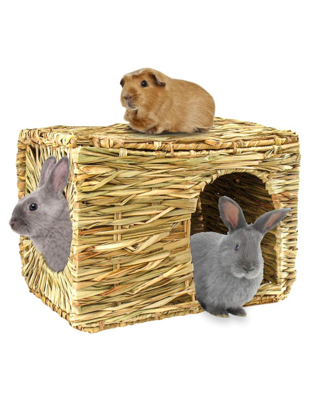Casa de Hierba Plegable HERCOCCI Extra Grande para Conejos