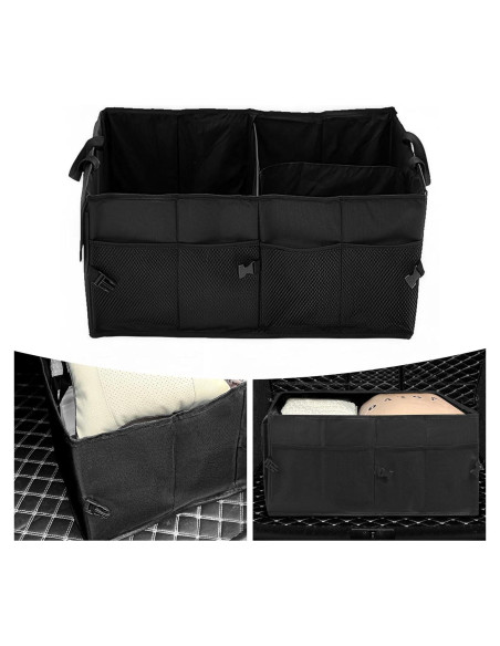 Organizador de Maletero de Coche Icykale ALESND3333BL-1PC Plegable