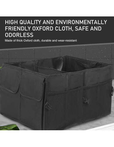 Organizador de Maletero de Coche Icykale ALESND3333BL-1PC Plegable