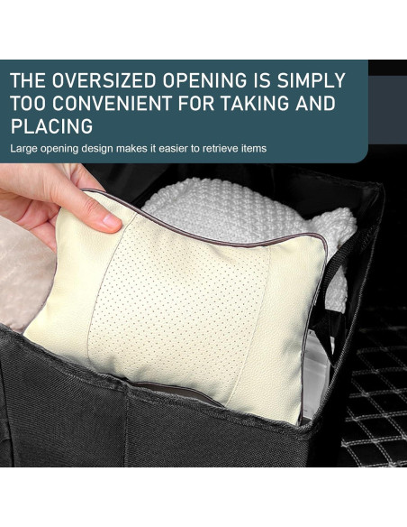 Organizador de Maletero de Coche Icykale ALESND3333BL-1PC Plegable