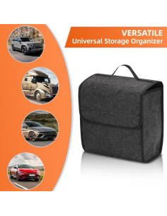 Organizador de Maletero de Coche RAGBUSCLE Plegable 28x15x28cm 2