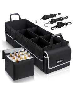 Organizador de Maletero de Coche HIRALIY Plegable con Bolsa Térmica
