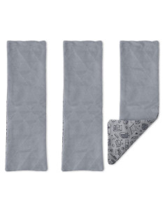 Forros de lana Paw Inspired para rampas de jaula - 3 unidades