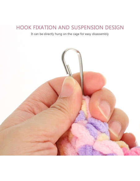 Juguete de Hamaca Colorido Totority para Hurones y Hámsters Juguete de Hamaca Colorido Totority para Hurones y Hámsters