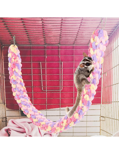 Juguete de Hamaca Colorido Totority para Hurones y Hámsters Juguete de Hamaca Colorido Totority para Hurones y Hámsters