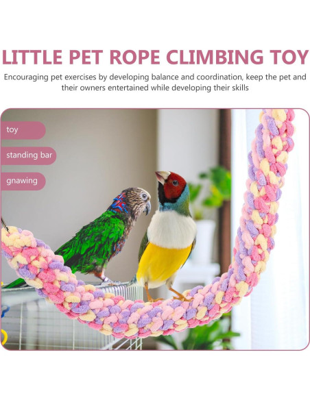 Juguete de Hamaca Colorido Totority para Hurones y Hámsters Juguete de Hamaca Colorido Totority para Hurones y Hámsters