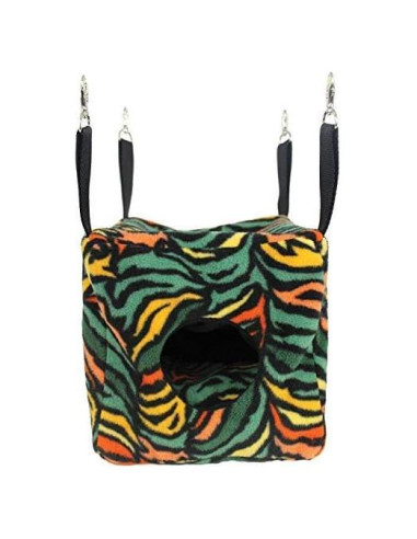 Cubo Acogedor Nutrición Exótica Arcoíris para Mascotas Pequeñas